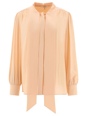 CHLOÉ Silk Bow Blouse