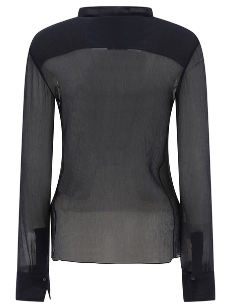 CHLOÉ Elegant Silk Blouse with Long Sleeves