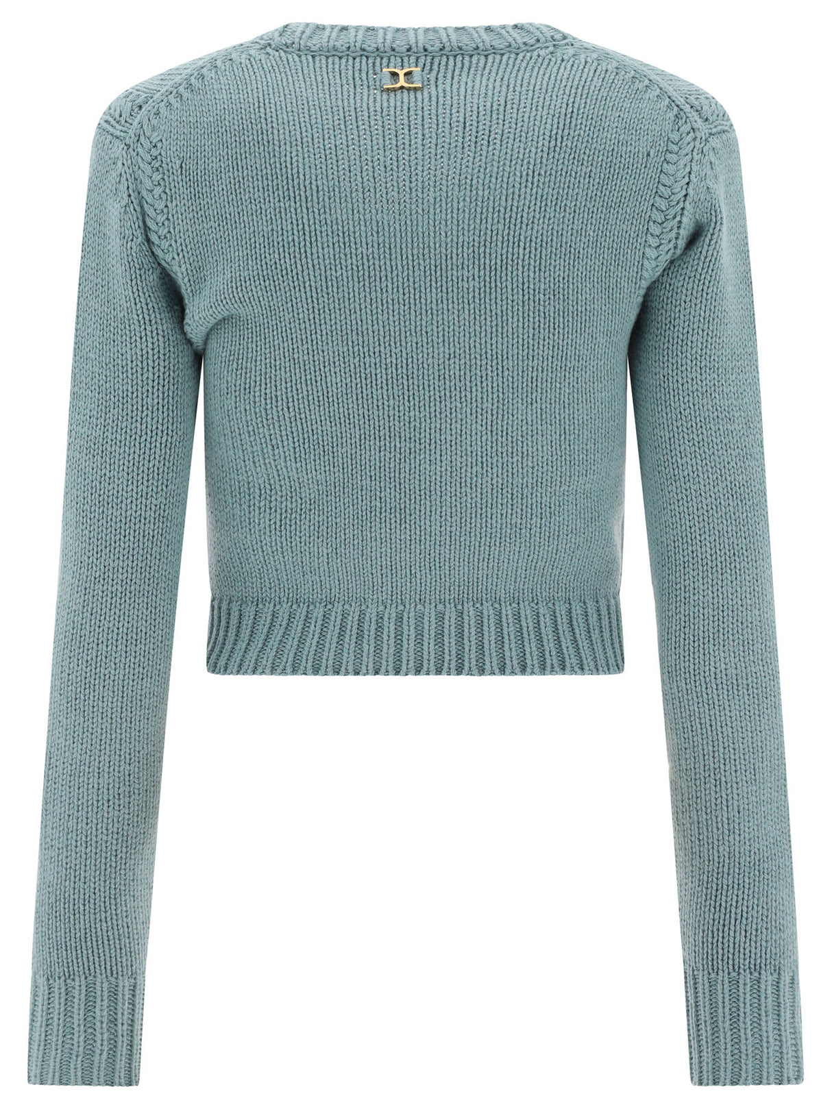 CHLOÉ Luxury Blue Cashmere-Blend Cardigan