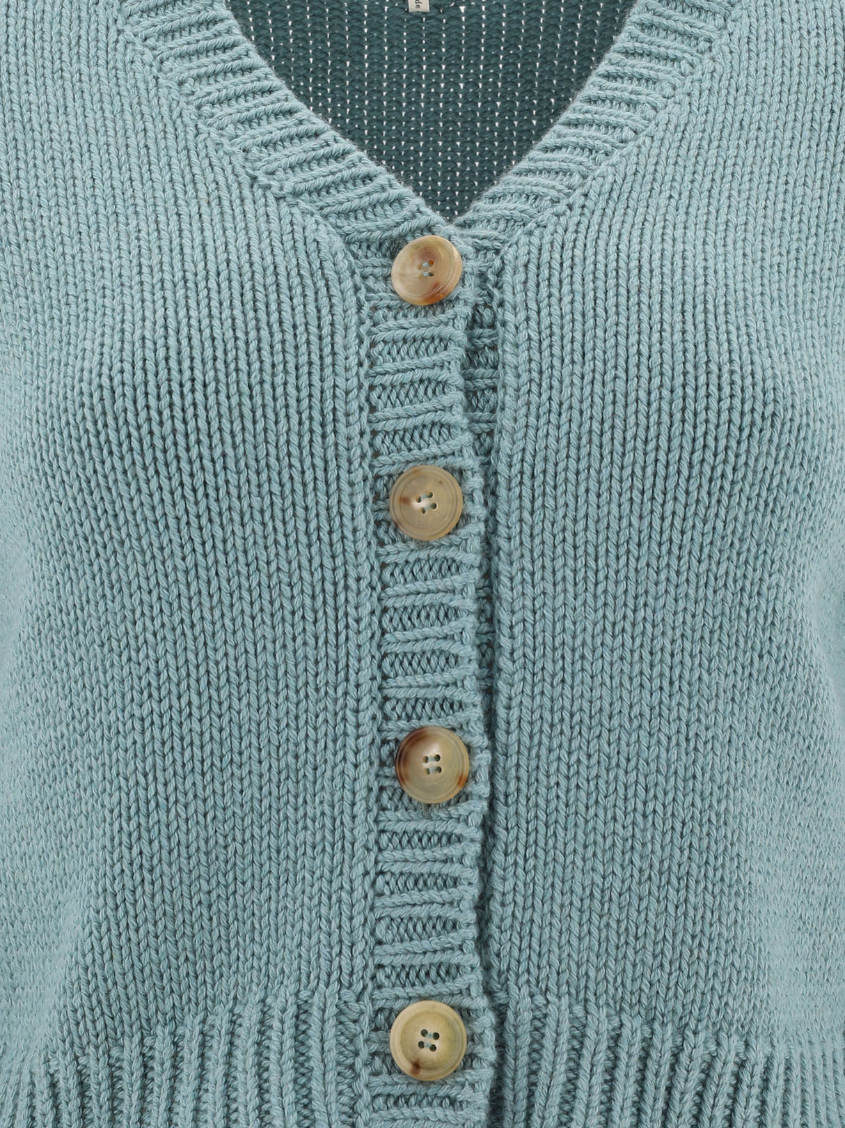 CHLOÉ Luxury Blue Cashmere-Blend Cardigan