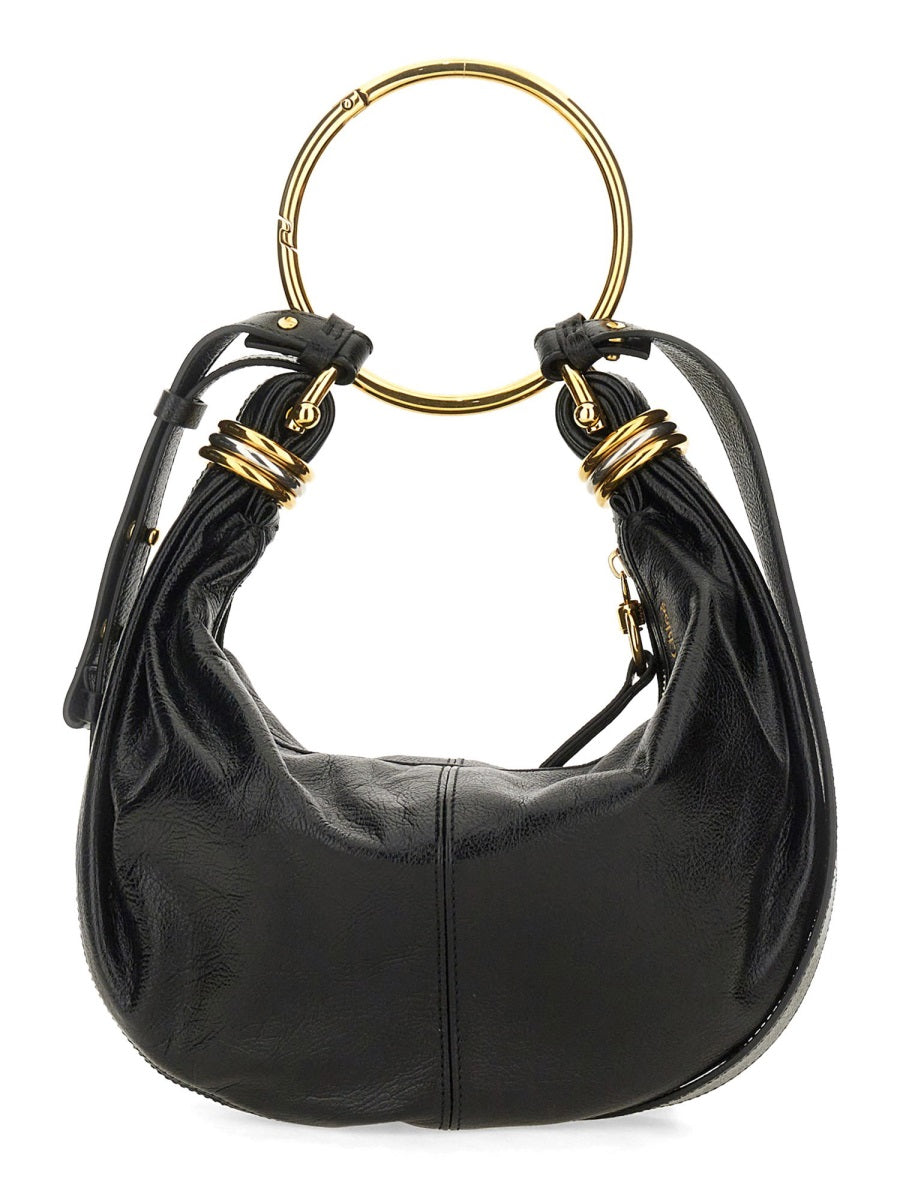 CHLOÉ Small Leather Hobo Handbag