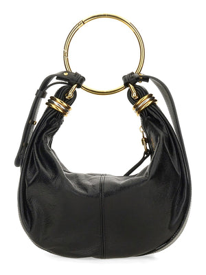 CHLOÉ Small Leather Hobo Handbag