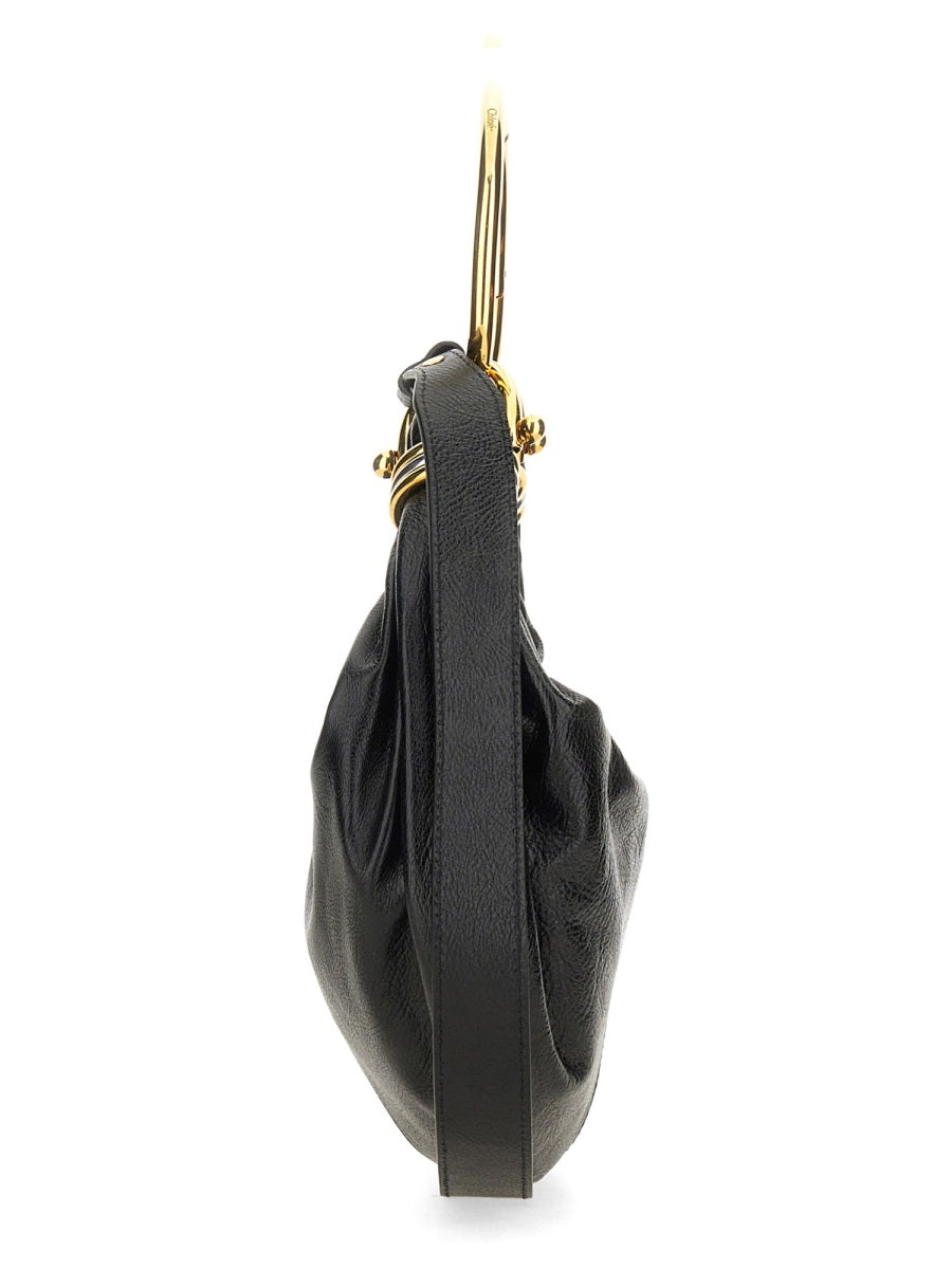 CHLOÉ Small Leather Hobo Handbag