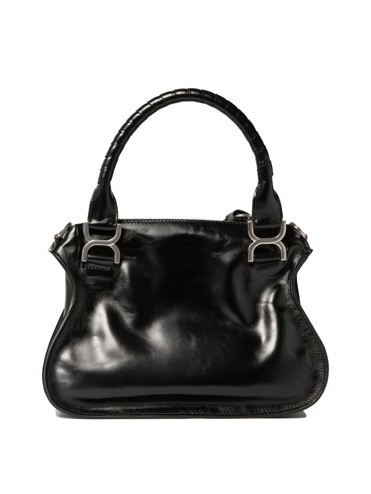 CHLOÉ Elegant Black Calfskin Mini Handbag