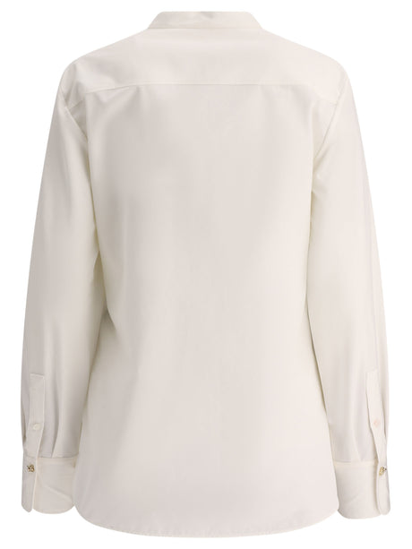 CHLOÉ Women's Beige Tuxedo Shirt for SS24