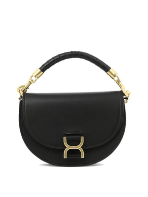 CHLOÉ Black Chain Flap Handbag for Women - SS24 Collection