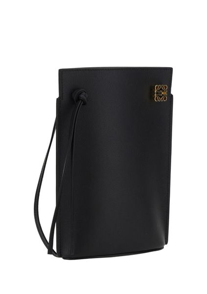 LOEWE Black Calf Skin Bucket Bag - SS24 Edition