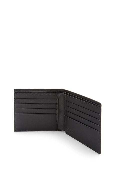 Stylish Black Leather Men's Bifold Wallet