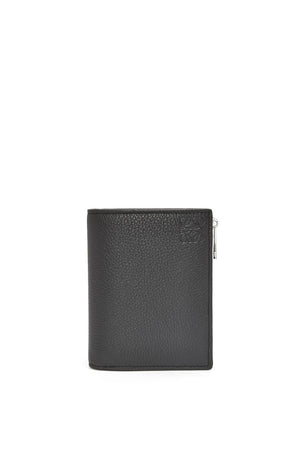 LOEWE Slim Mini Wallet in Black Calfskin