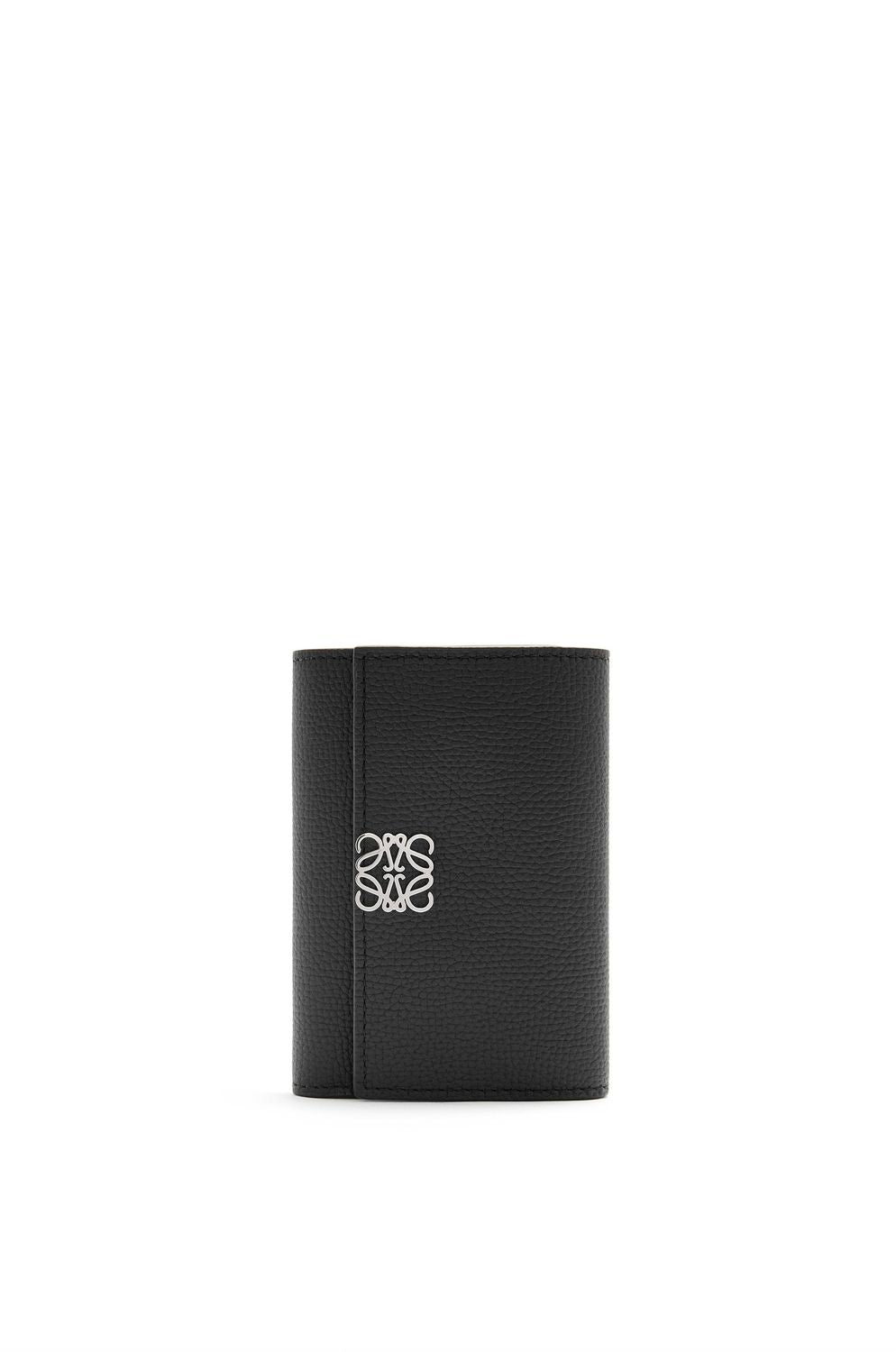 LOEWE Black Anagram Vertical Wallet - Women's Small Leather Goods
