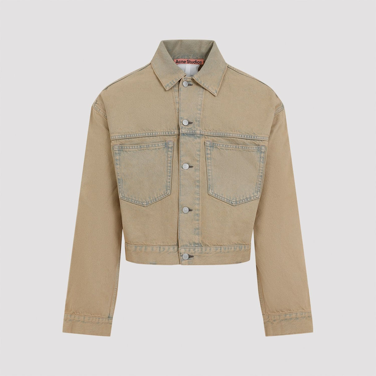 ACNE STUDIOS Contemporary Cotton Denim Jacket