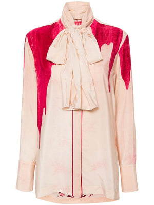 F.R.S FOR RESTLESS SLEEPERS Women's 24SS Pink Shirts for the Fashion-forward