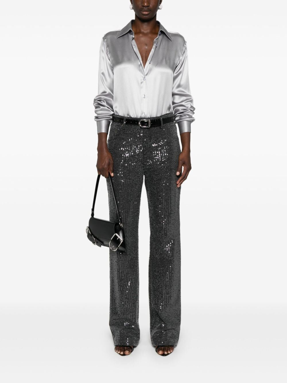 TOM FORD Charmeuse Silk Shirt for Women - Fall/Winter 2024