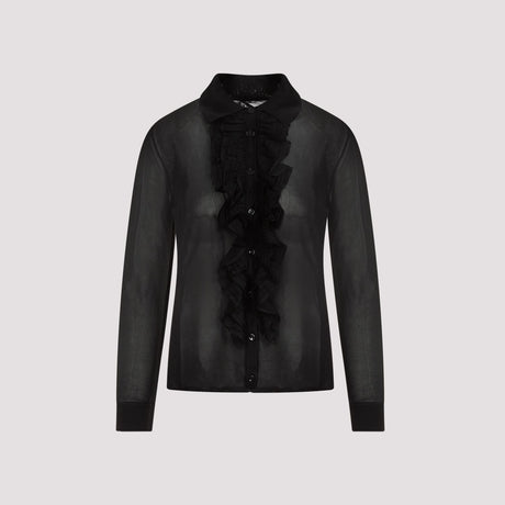 TOM FORD SS24 Black Viscose Shirt for Women