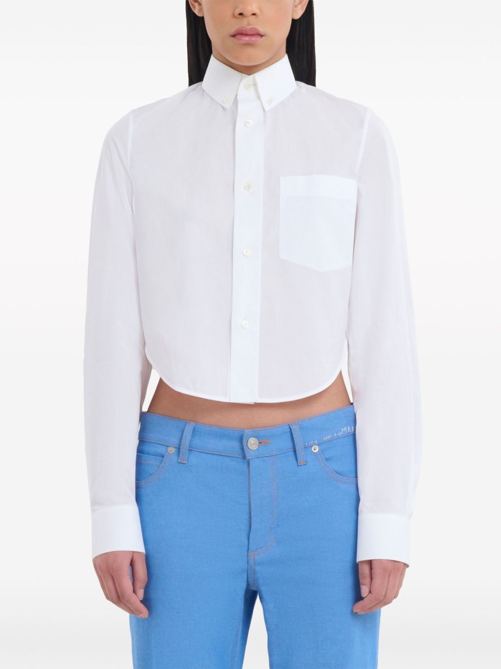 MARNI Chic Women's Cotton Button-Up Shirt