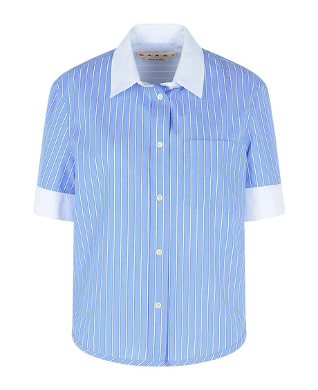 MARNI Striped Cotton Shirt for Women