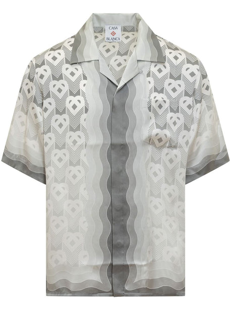 CASABLANCA Luxurious Silk Tailored Shirt for Men - Perfect for Spring/Summer 25