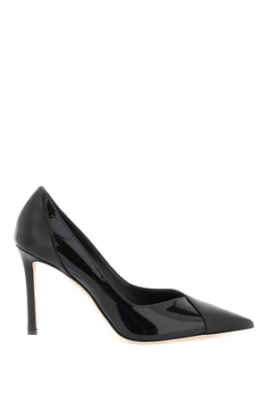 JIMMY CHOO Sleek and Sophisticated: Women's Black Pointed-Toe Pumps for SS24