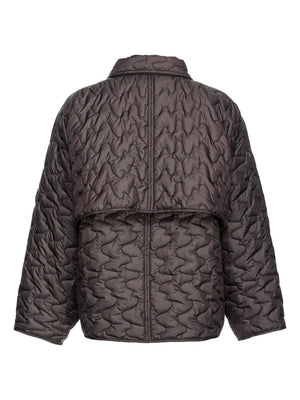 PINKO Classic Black Quilted Jacket with Pockets