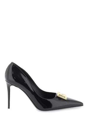 DOLCE & GABBANA Classic Black Leather Pumps for Women