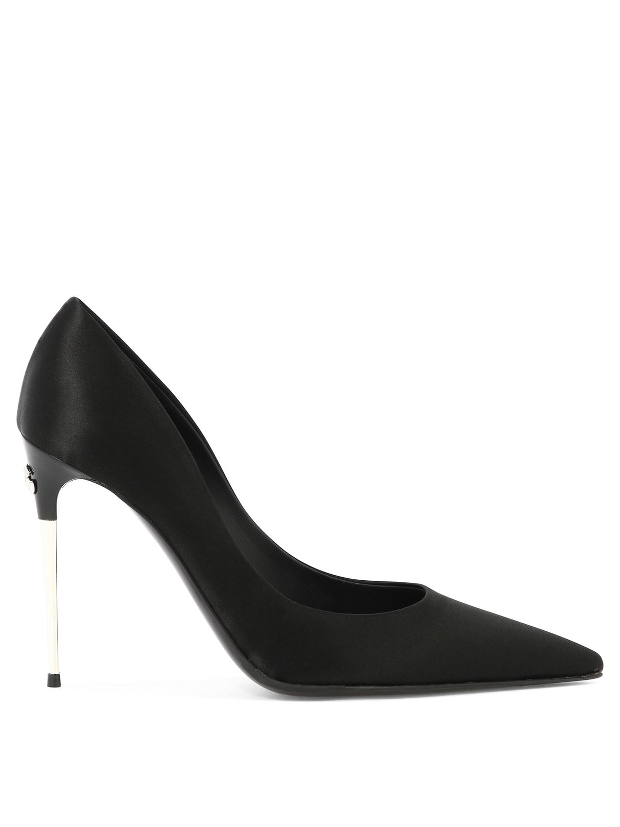 Elegant Black Satin Pumps for Women - SS24 Collection