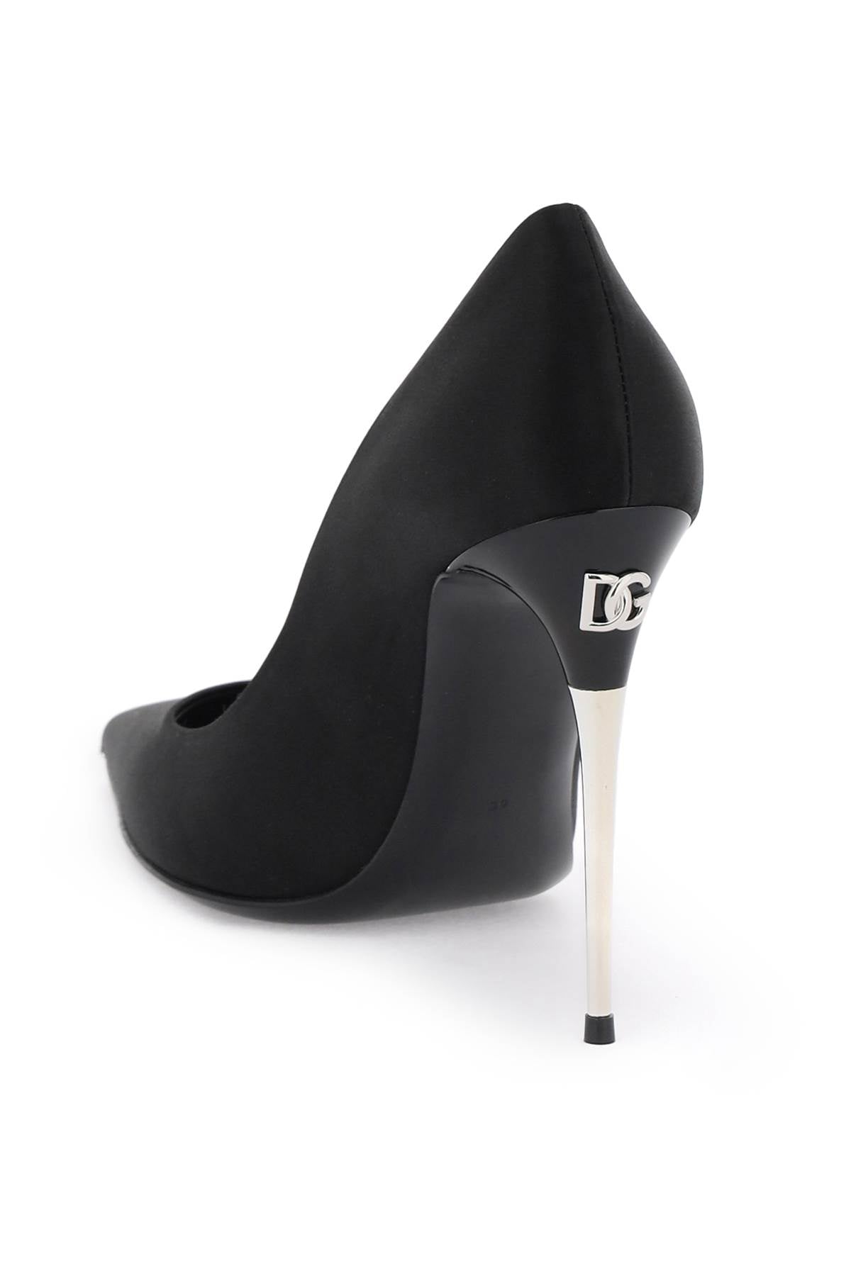 DOLCE & GABBANA Elegant Women's Pumps with Two-Tone Stiletto Heel by The Lollo Line