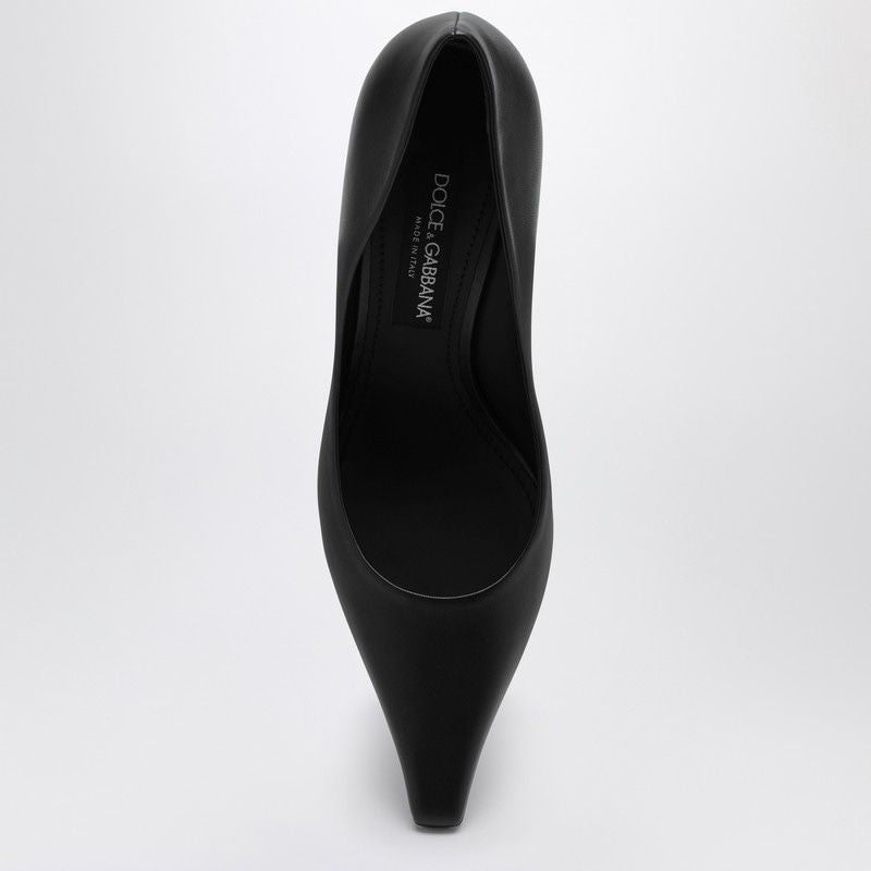 DOLCE & GABBANA High Black Leather Pumps