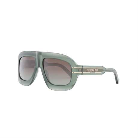 DIOR Dark Havana and Blue Women's Sunglasses