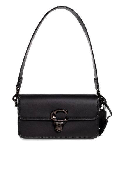 COACH Elegant Studio Shoulder Bag in Timeless Black