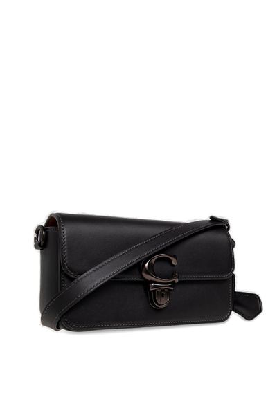 COACH Elegant Studio Shoulder Bag in Timeless Black