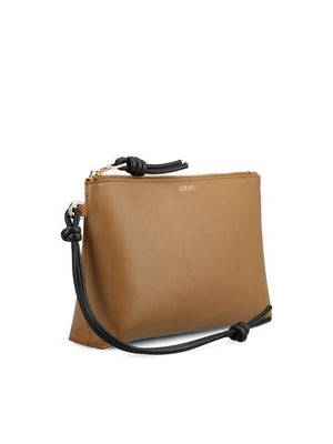 Brown Stylish Knot T Pouch Handbag for Women