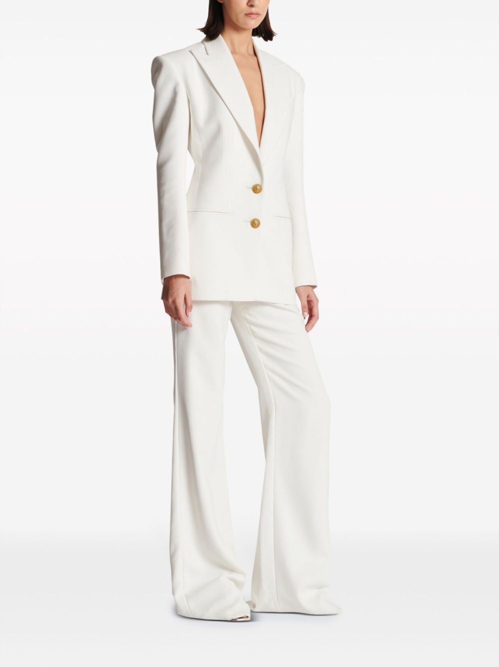 BALMAIN Designer Fitted Blazer for Women from SS24 Collection