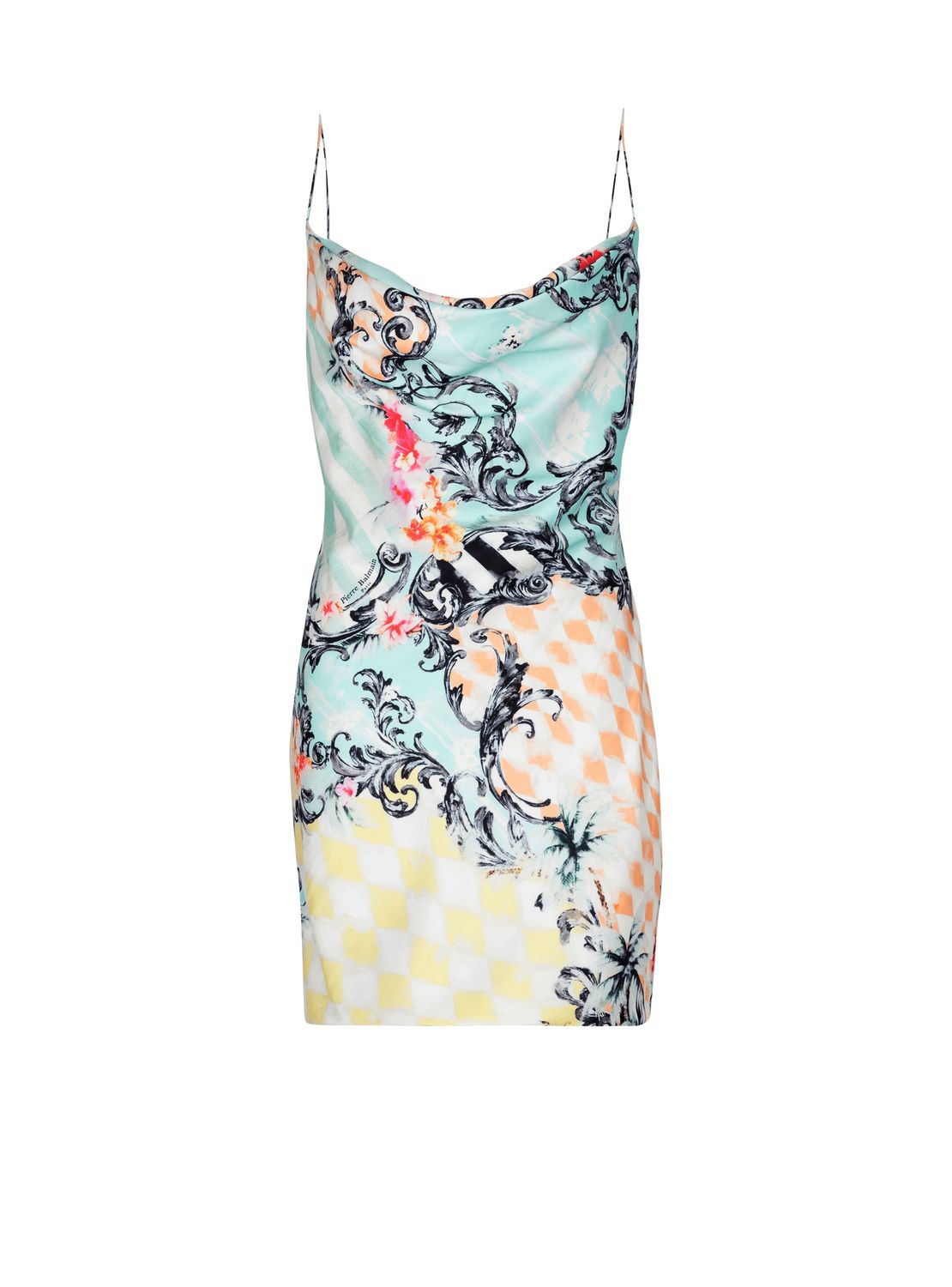 BALMAIN Multicolor Sleeveless Print Vest for Women - SS24 Collection