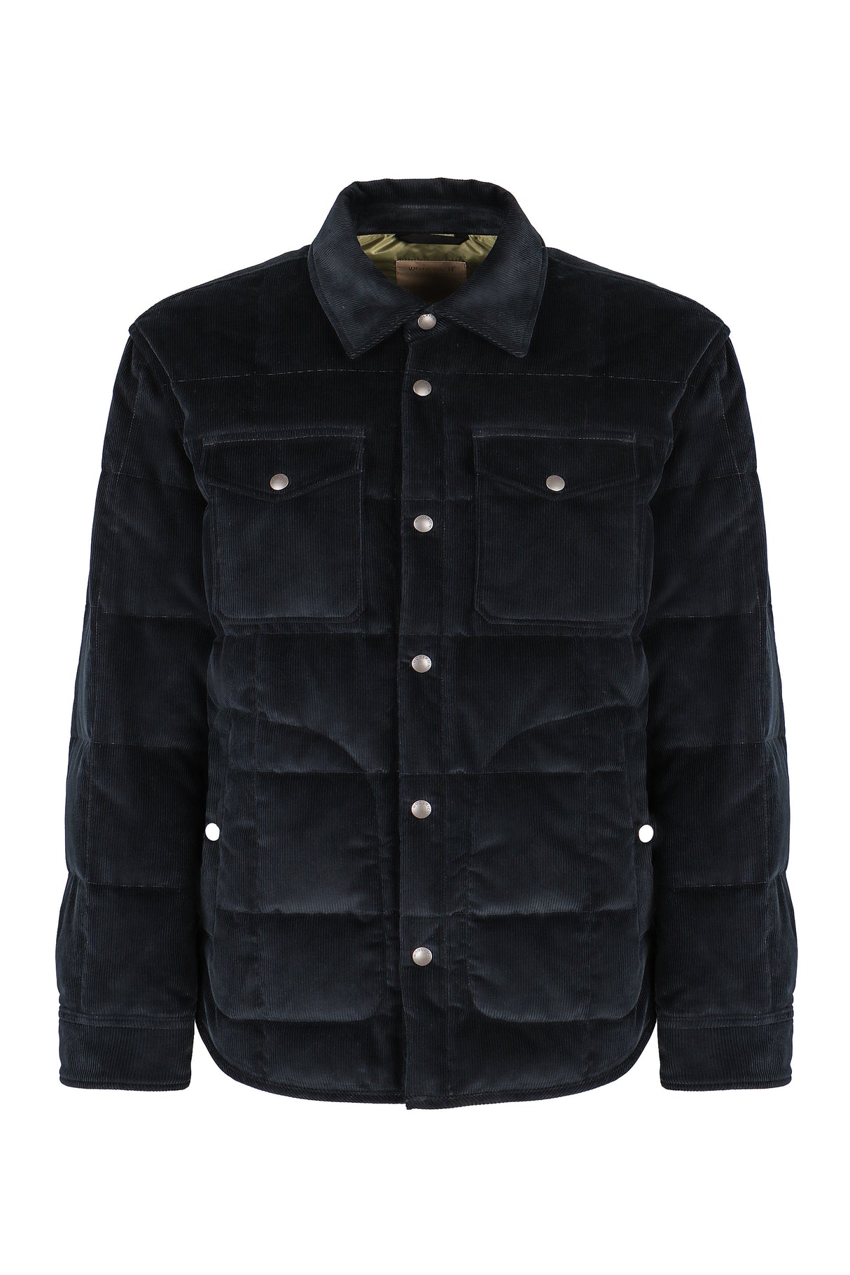 WOOLRICH Men's Quilted Padded Jacket with Snaps