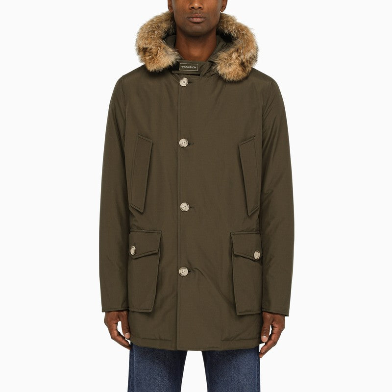 WOOLRICH Arctic Expedition Parka with Removable Fur Trim