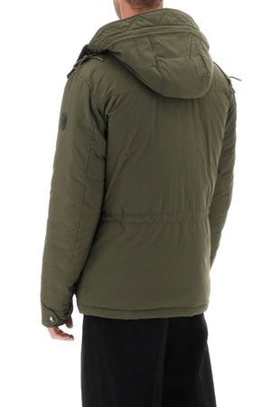 Áo khoác lông cừu Men's Green Aleutian cho mùa đông FW23