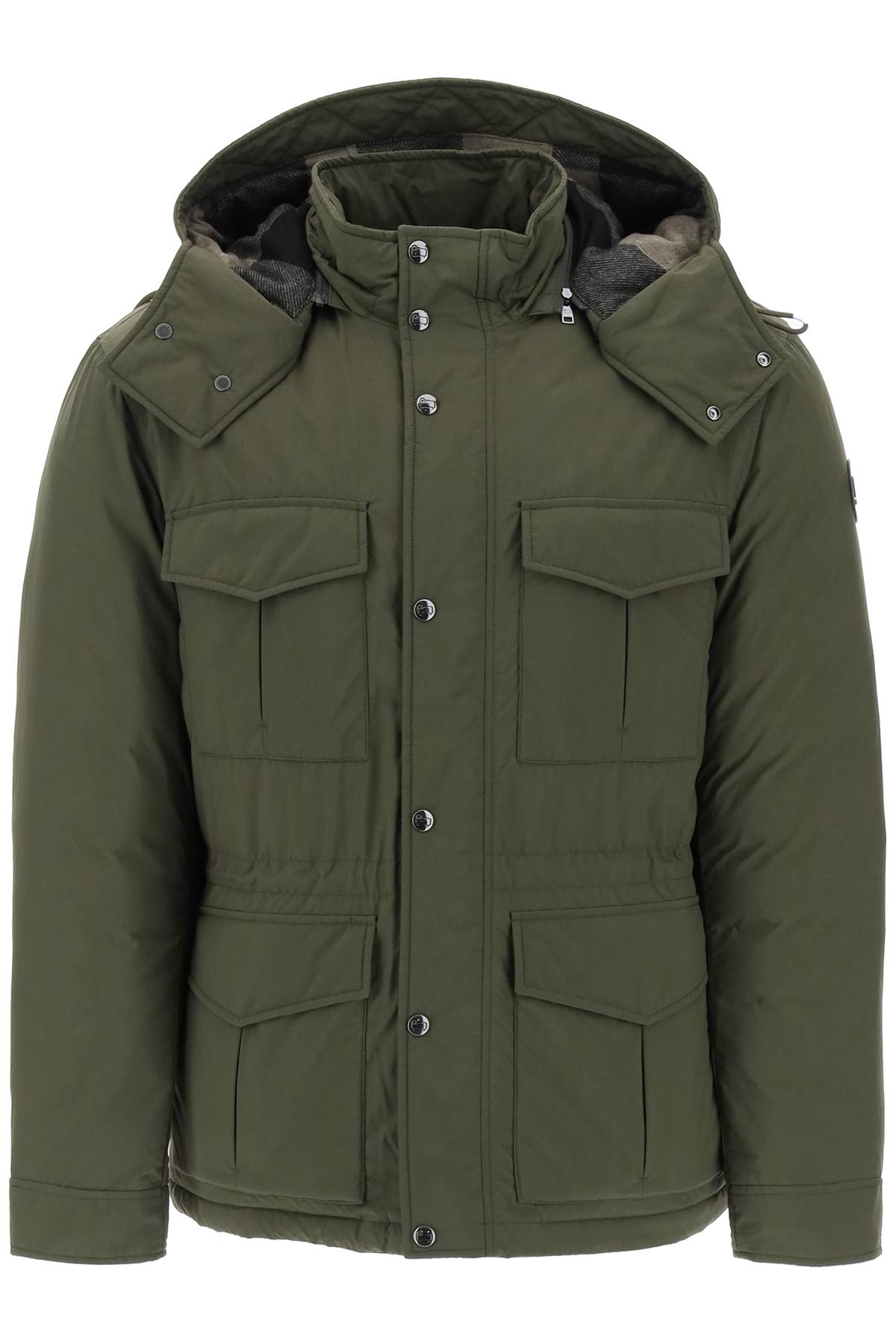 Green Aleutian Padded Jacket for Men - FW23 Collection