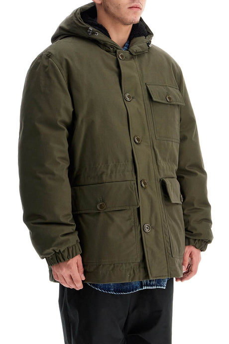 WOOLRICH Men's Short Byrd Waterproof Parka Jacket