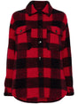 WOOLRICH Wool Blend Checkered Jacket for Women