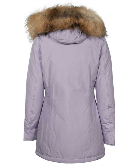 淡紫色連帽派克大衣- FW22女裝系列