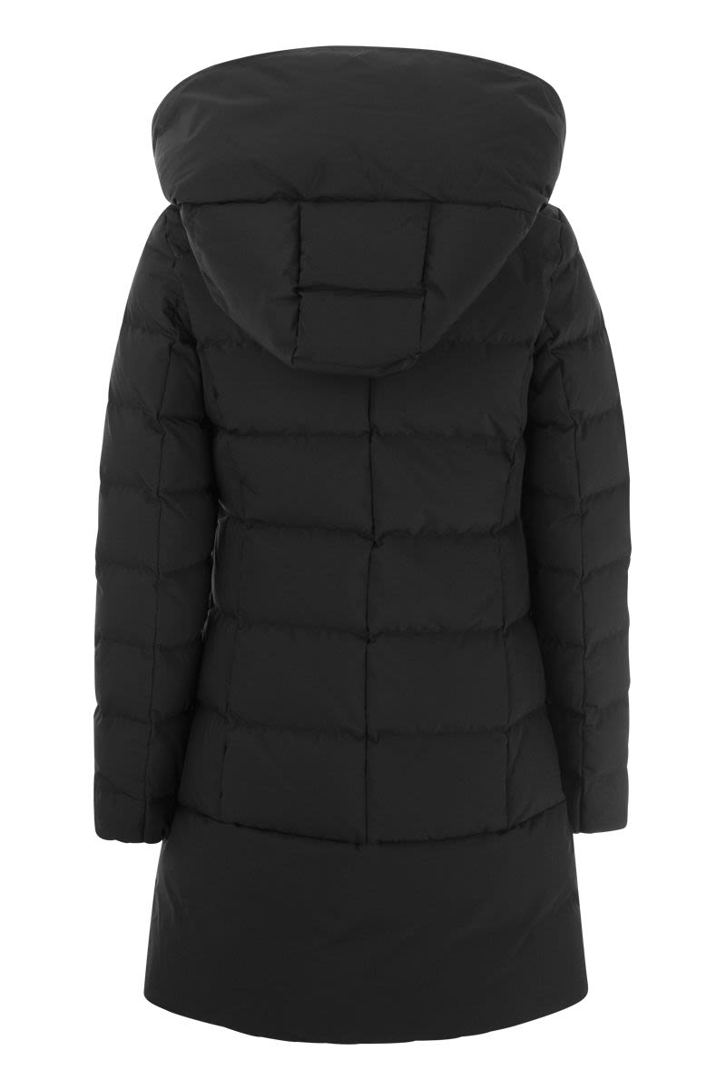 WOOLRICH Hooded Down Jacket for Women