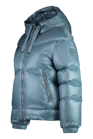 WOOLRICH Glossy Nylon Down Jacket for Women