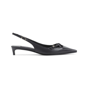 DOLCE & GABBANA Elegant Black Slingback Pumps