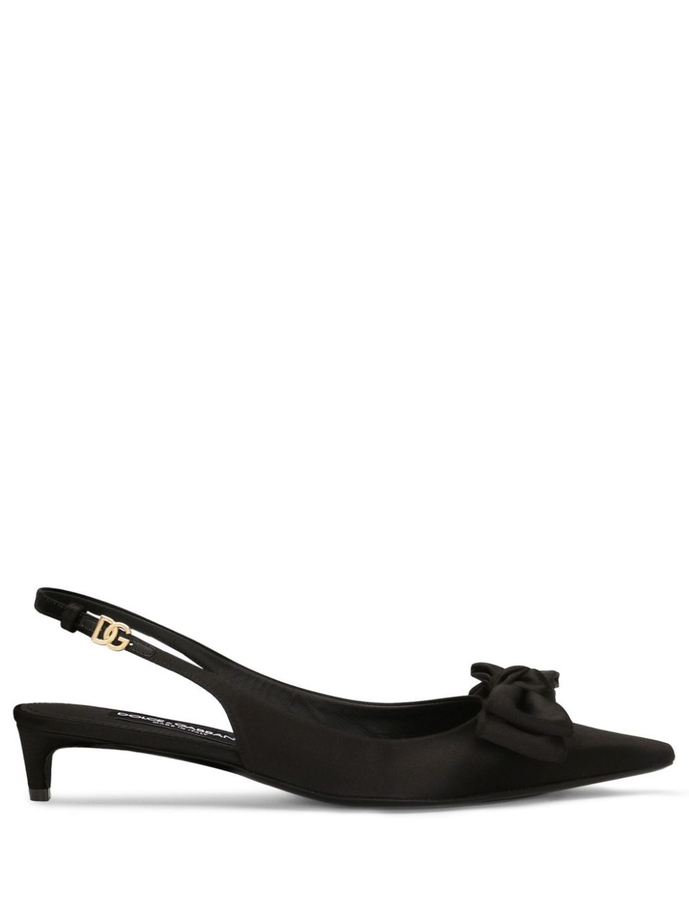 DOLCE & GABBANA Elegant Bow Detail Slingback Pumps for Women