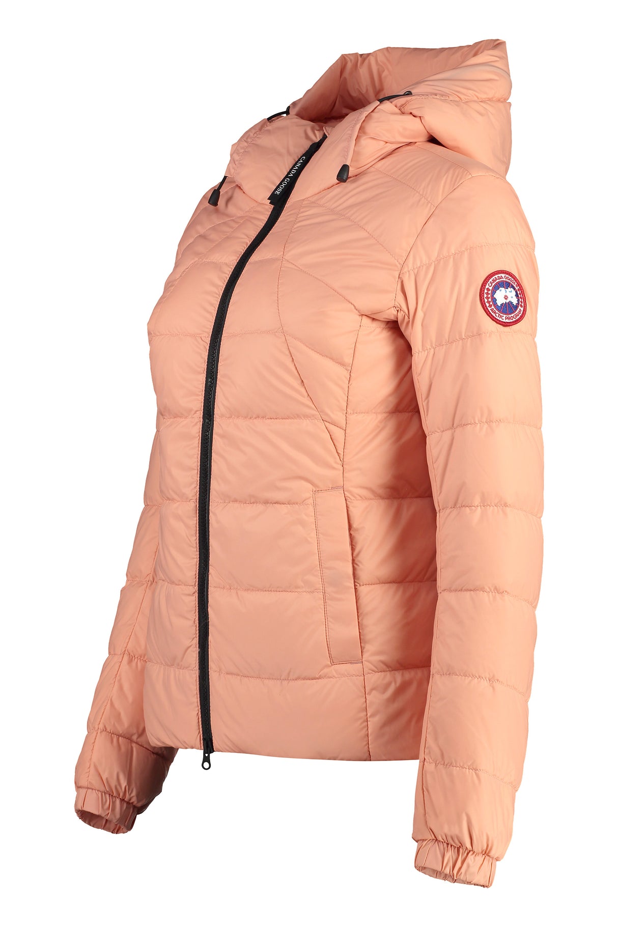 CANADA GOOSE ABBOTT HOODED TECHNO FABRIC DOWN JACKET