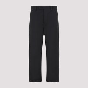 CRAIG GREEN Men's Black Uniform Leg Trousers for FW23