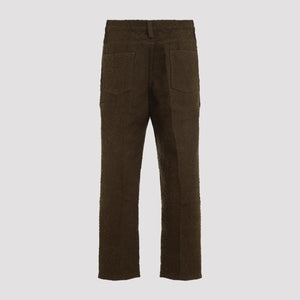 CRAIG GREEN Textured Towel Trousers for Men - Fall/Winter 2024