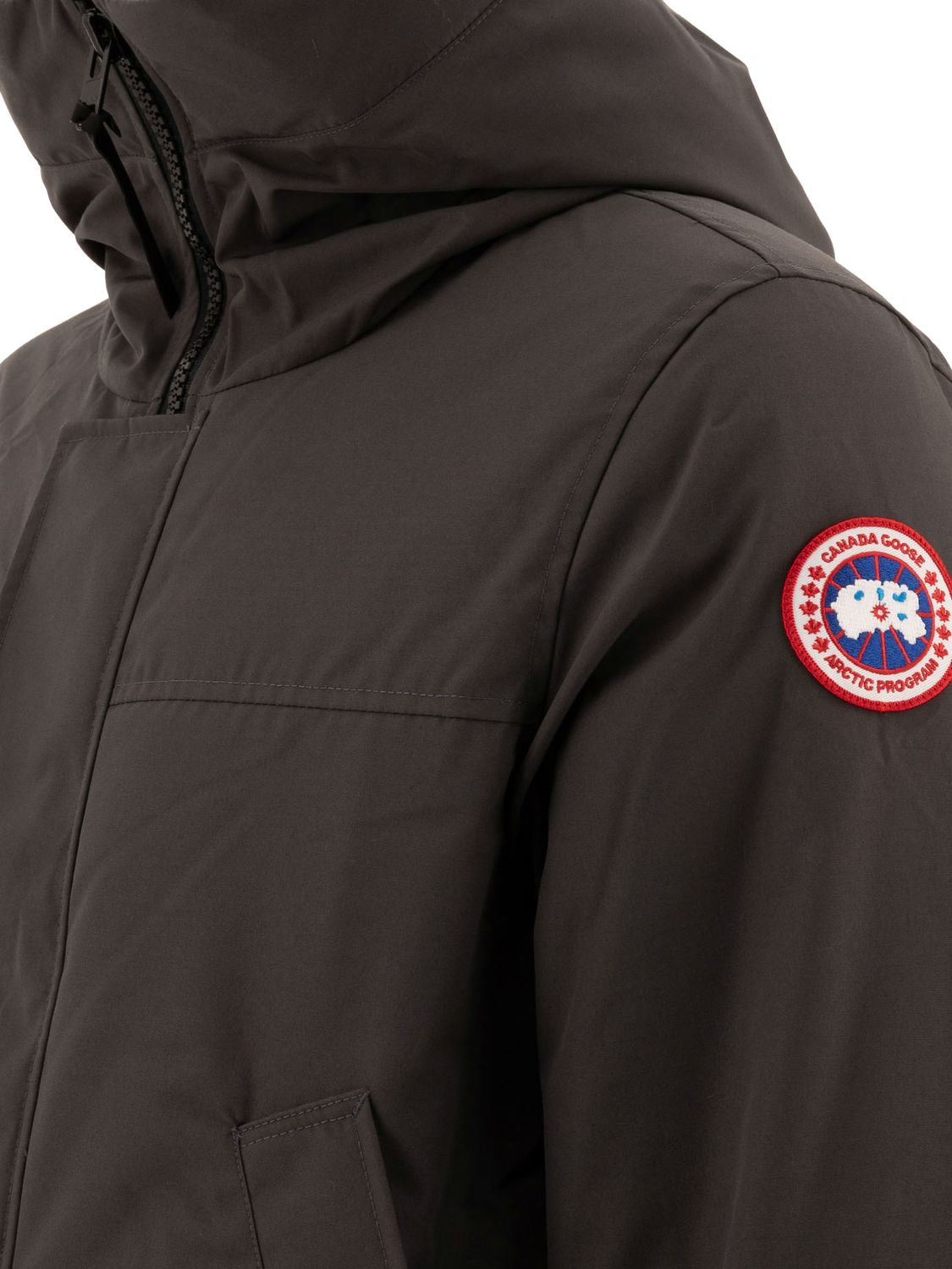 CANADA GOOSE Men's Regular Fit Long Sleeve Parka Jacket