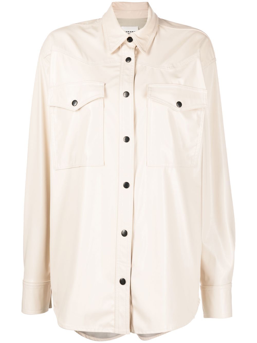 White Chalk Shirt for Women - 春 / 夏 '24