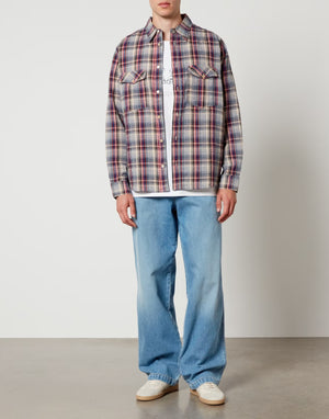 ISABEL MARANT Cotton Linen Check Shirt for Men - SS24 Collection